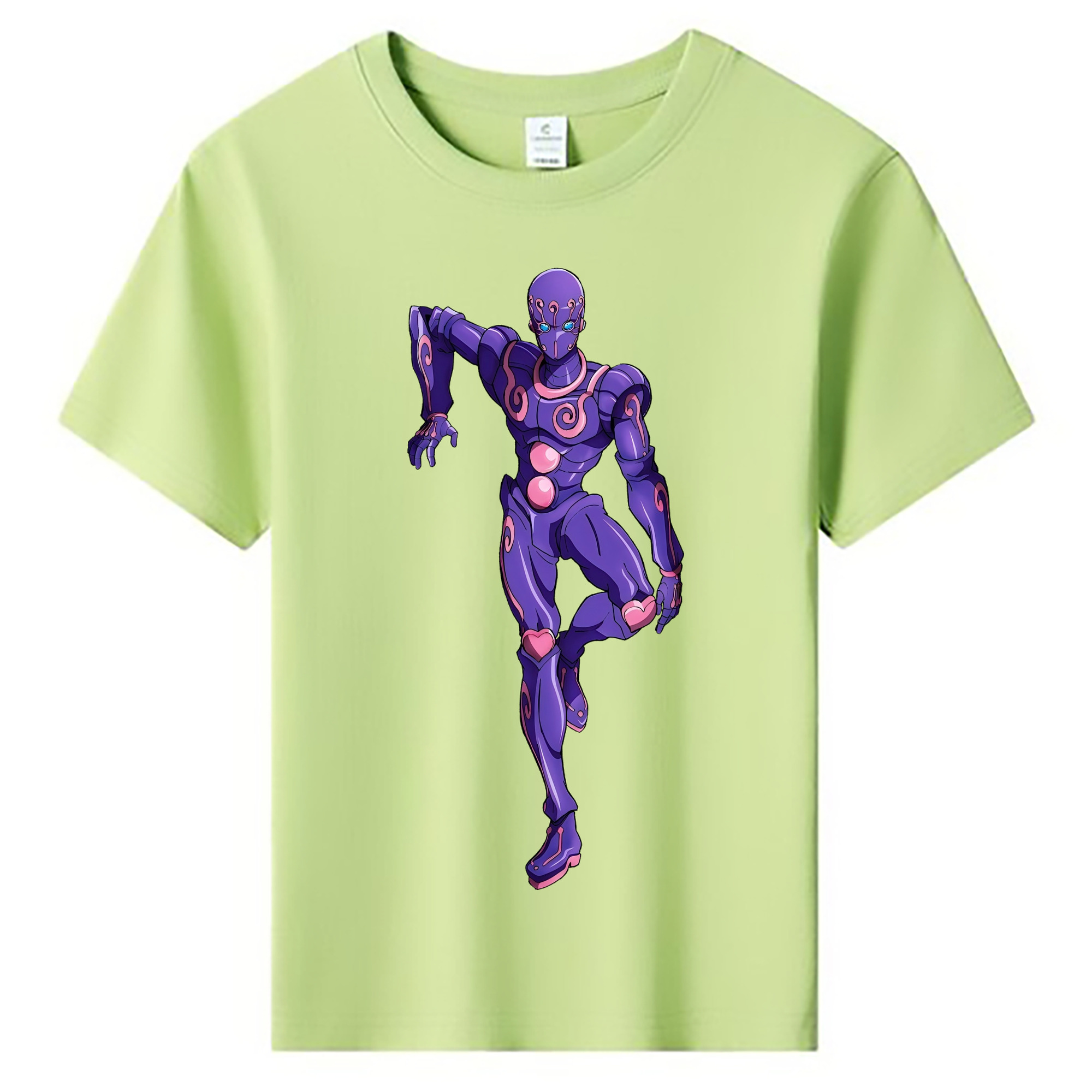 （画像用） ジョジョの奇妙な冒険 JoJo's Bizarre Adventure 綿100％キッズTシャツ（フロントプリント）